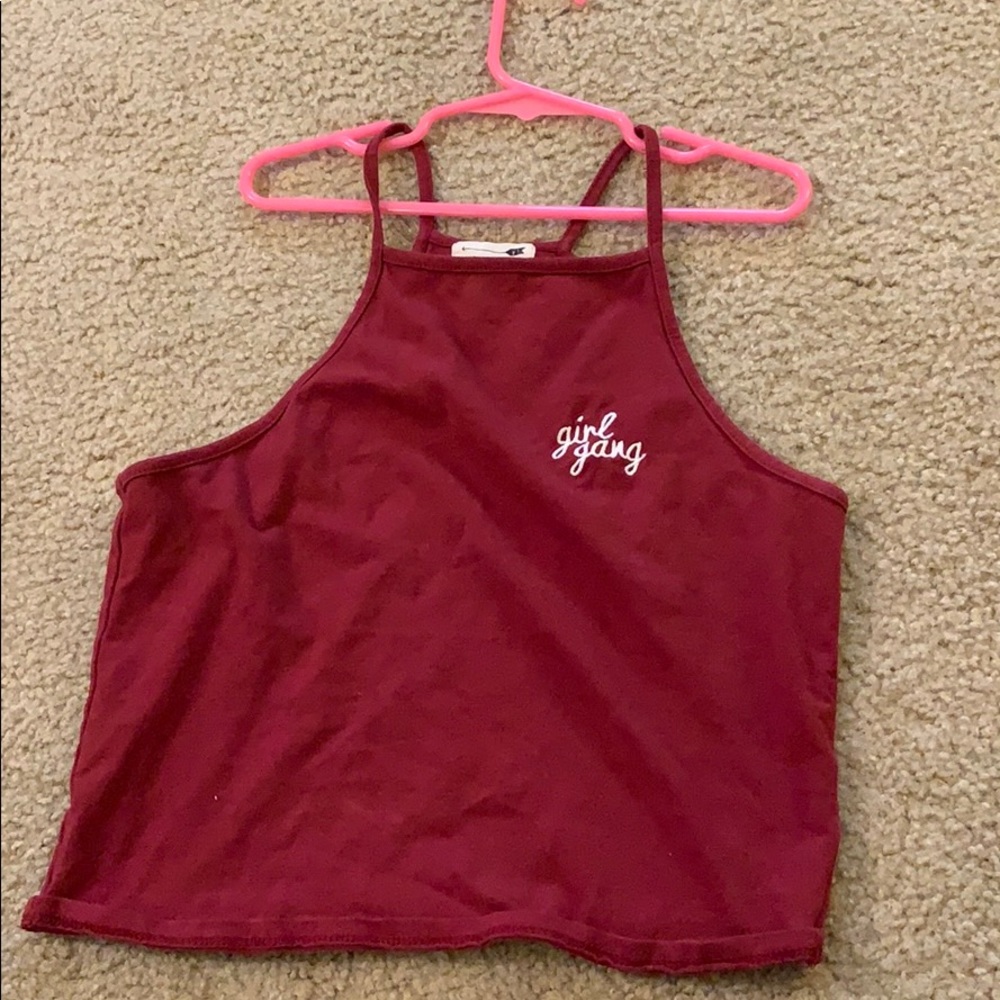 Girl gang crop top